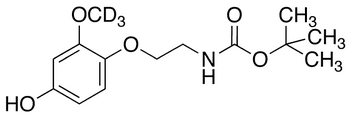 N-tert-Boc-2-(4-hydroxy-2-methoxyphenoxy)ethylamine-d3 - Chemical structure and product image