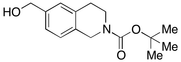 N-Boc-6-hydroxymethyl-1,2,3,4-tetrahydroisoquinoline - Chemical structure and product image