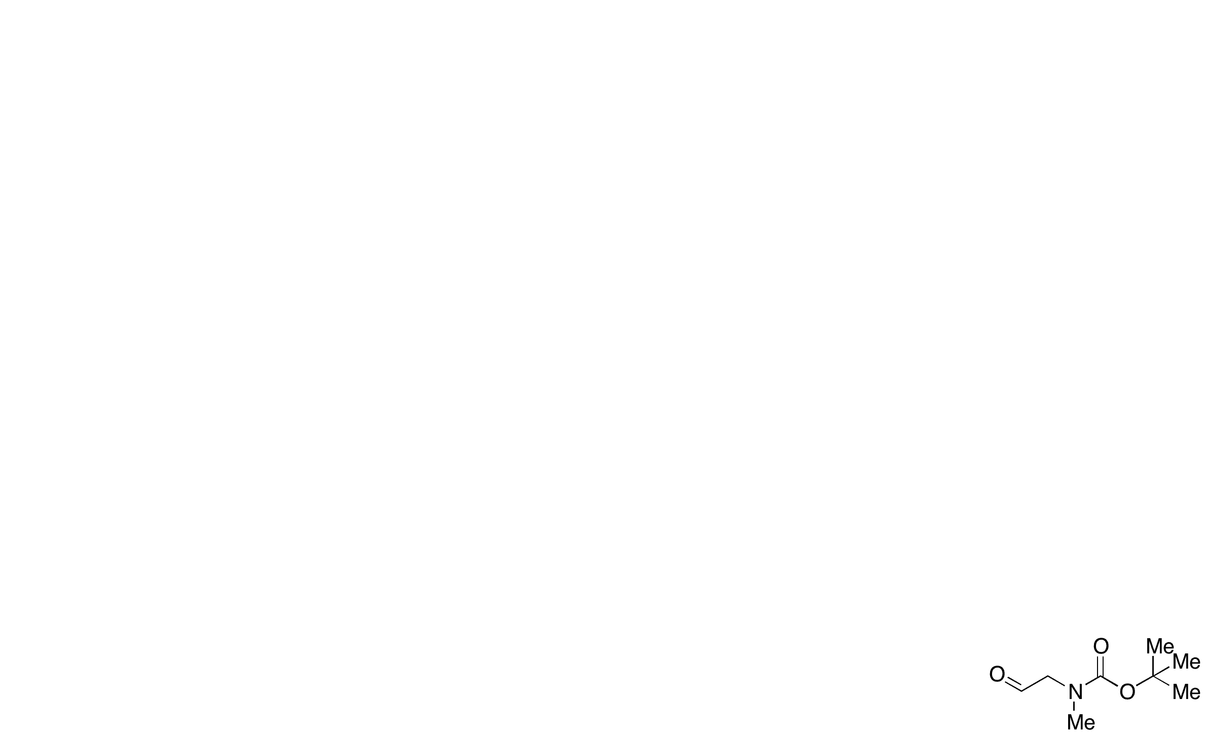 N-Boc-(Methylamino)acetaldehyde - Chemical structure and product image