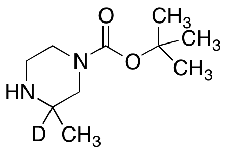 rac-4-N-Boc-2-methylpiperazine-1-D1 - Chemical structure and product image