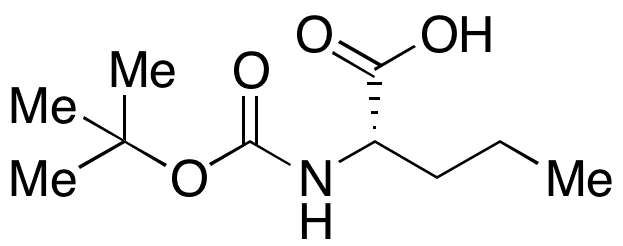 BOC-L-Norvaline - Chemical structure and product image