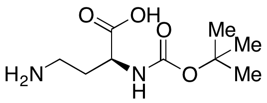Boc-L-2,4-diaminobutyric Acid - Chemical structure and product image