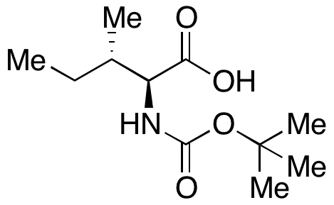 N-Boc-L-isoleucine - Chemical structure and product image