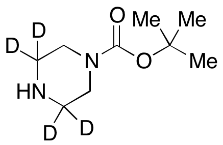 N-Boc-piperazine-d4 - Chemical structure and product image
