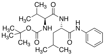N-Boc-L-valinyl-L-leucinyl Anilide - Chemical structure and product image