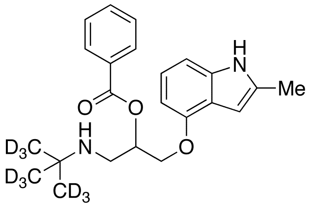 rac Bopindolol-d9 - Chemical structure and product image