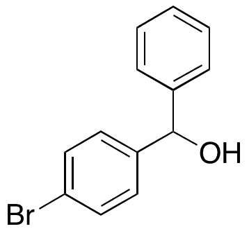 4-Bromo-alpha-phenylbenzenemethanol - Chemical structure and product image