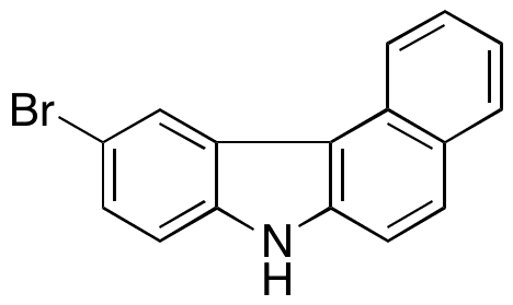 10-Bromo-7H-benzo[c]carbazole - Chemical structure and product image