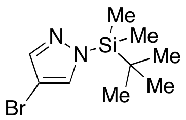 4-Bromo-1-(tert-butyldimethylsilyl)pyrazole - Chemical structure and product image