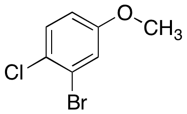 3-Bromo-4-chloroanisole - Chemical structure and product image