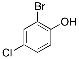 2-Bromo-4-chlorophenol - Chemical structure and product image