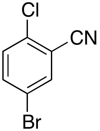 5-â€‹Bromo-â€‹2-â€‹chlorobenzonitrile - Chemical structure and product image