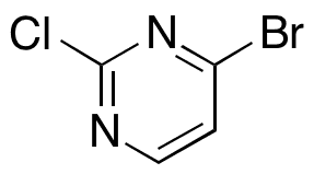 4-Bromo-2-chloropyrimidine - Chemical structure and product image