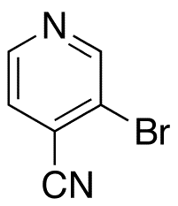 3-Bromo-4-cyanopyridine - Chemical structure and product image