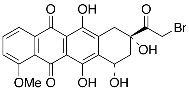 14-Bromodaunomycinone - Chemical structure and product image