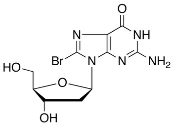 8-Bromo-2-deoxyguanosine - Chemical structure and product image