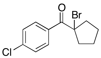 1-Bromo-1-cyclopentyl 4-Chlorophenyl Ketone - Chemical structure and product image