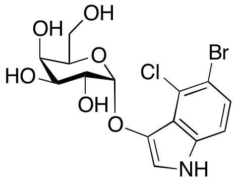 5-Bromo-4-chloro-3-indolyl alpha-D-Galactopyranoside - Chemical structure and product image
