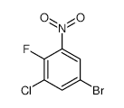 5-Bromo-1-chloro-2-fluoro-3-nitrobenzene - Chemical structure and product image