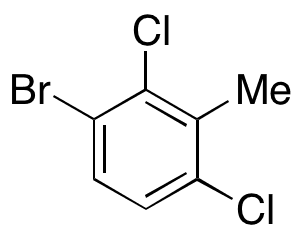 1-Bromo-2,4-dichloro-3-methylbenzene - Chemical structure and product image