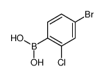 4-Bromo-2-chlorophenylboronic Acid - Chemical structure and product image