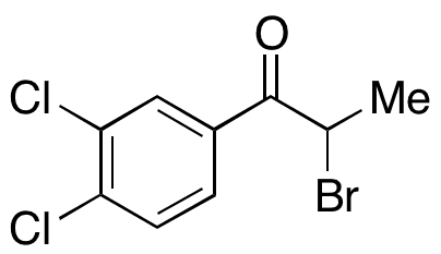 2-Bromo-1-(3,4-dichlorophenyl)propan-1-one - Chemical structure and product image