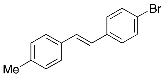 4-Bromo-4-methylstilbene - Chemical structure and product image