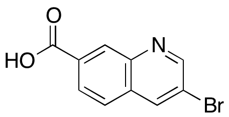 3-Bromoquinoline-7-carboxylic Acid - Chemical structure and product image
