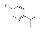 5-Bromo-2-(difluoromethyl)pyridine - Chemical structure and product image