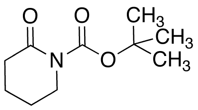 N-tert-Butoxycarbonyl-2-piperidinone - Chemical structure and product image