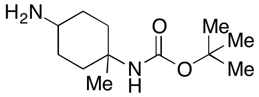 tert-Butyl N-(4-Amino-1-methylcyclohexyl)carbamate - Chemical structure and product image