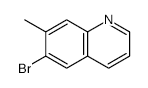 6-Bromo-7-methylquinoline - Chemical structure and product image