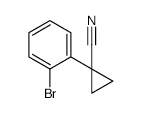 1-(2-Bromophenyl)cyclopropanecarbonitrile - Chemical structure and product image