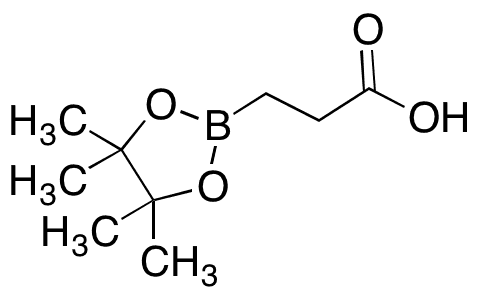 2-Carboxyethylboronic Acid, Pinacol Ester - Chemical structure and product image