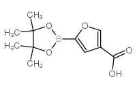 4-Carboxyfuran-2-boronic Acid Pinacol Ester - Chemical structure and product image