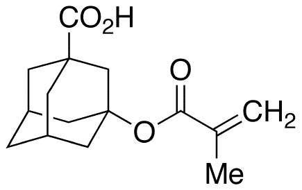 1-Carboxy-3-methacryloyloxyadamantane - Chemical structure and product image