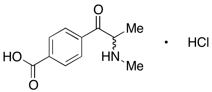 4-Carboxy-Mephedrone Hydrochloride - Chemical structure and product image