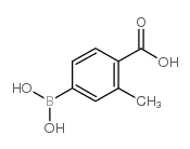 4-Carboxy-3-methylphenylboronic acid - Chemical structure and product image