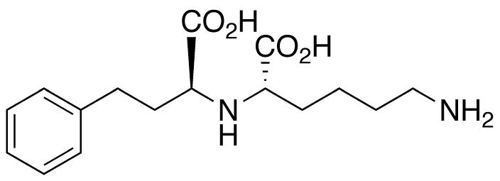 N2-(S)-1-Carboxy-3-phenylpropyl-L-lysine - Chemical structure and product image