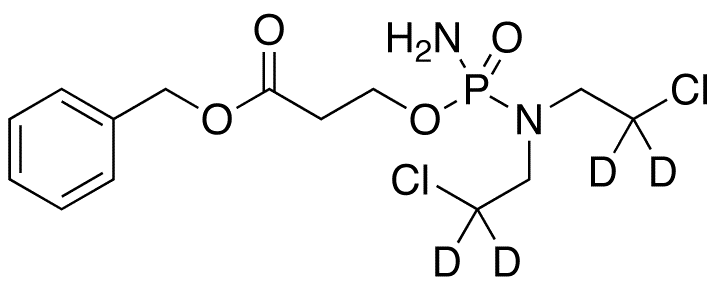 Carboxyphosphamide Benzyl Ester-d4 - Chemical structure and product image