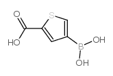 2-Carboxythiophene-4-boronic acid - Chemical structure and product image