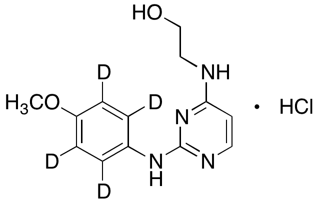 Cardiogenol C-d4, Hydrochloride - Chemical structure and product image