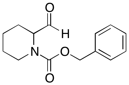 1-Cbz-piperidine-2-aldehyde - Chemical structure and product image