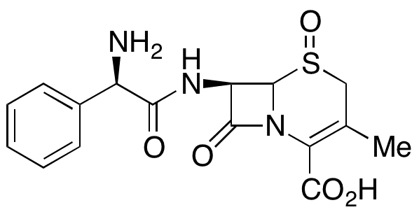 Cephalexin Sulfoxide - Chemical structure and product image