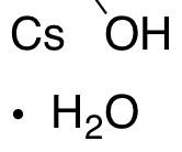 Cesium Hydroxide Monohydrate - Chemical structure and product image
