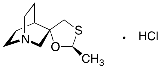 Cevimeline Hydrochloride Salt - Chemical structure and product image