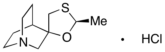 trans-Cevimeline Hydrochloride - Chemical structure and product image