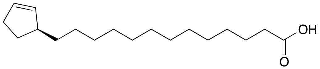 Chaulmoogric Acid - Chemical structure and product image