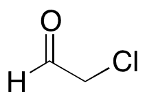 Chloroacetaldehyde (~45% in water) - Chemical structure and product image
