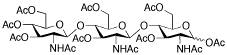 Chitotriose Undecaacetate - Chemical structure and product image